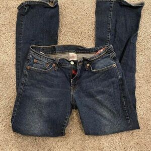 Lucky Brand Dark Blue Straight Leg Jeans